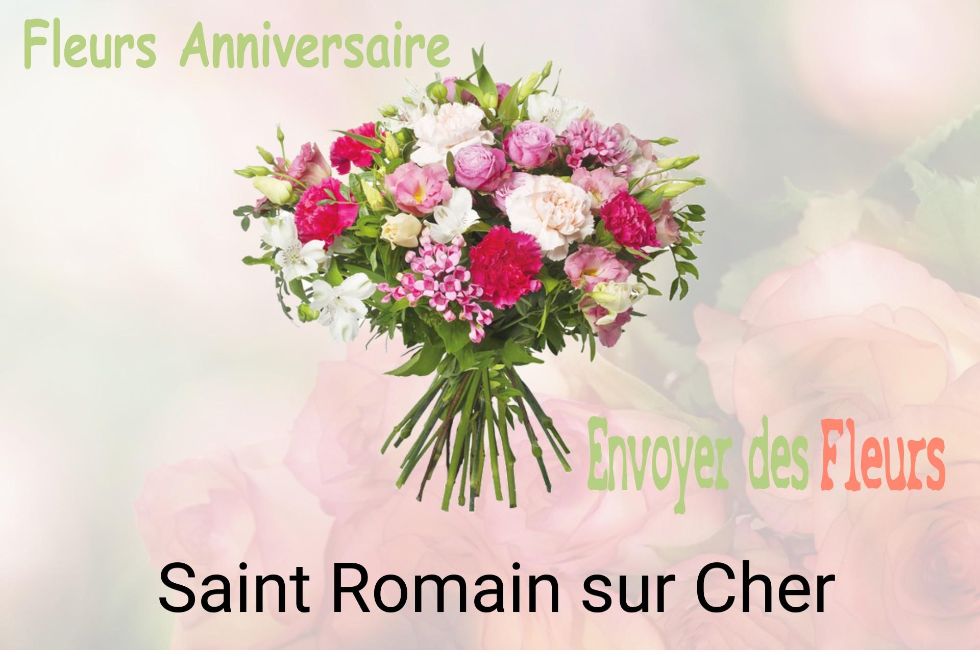 Bouquet de fleurs d’anniversaire livré à Saint-Romain-sur-Cher